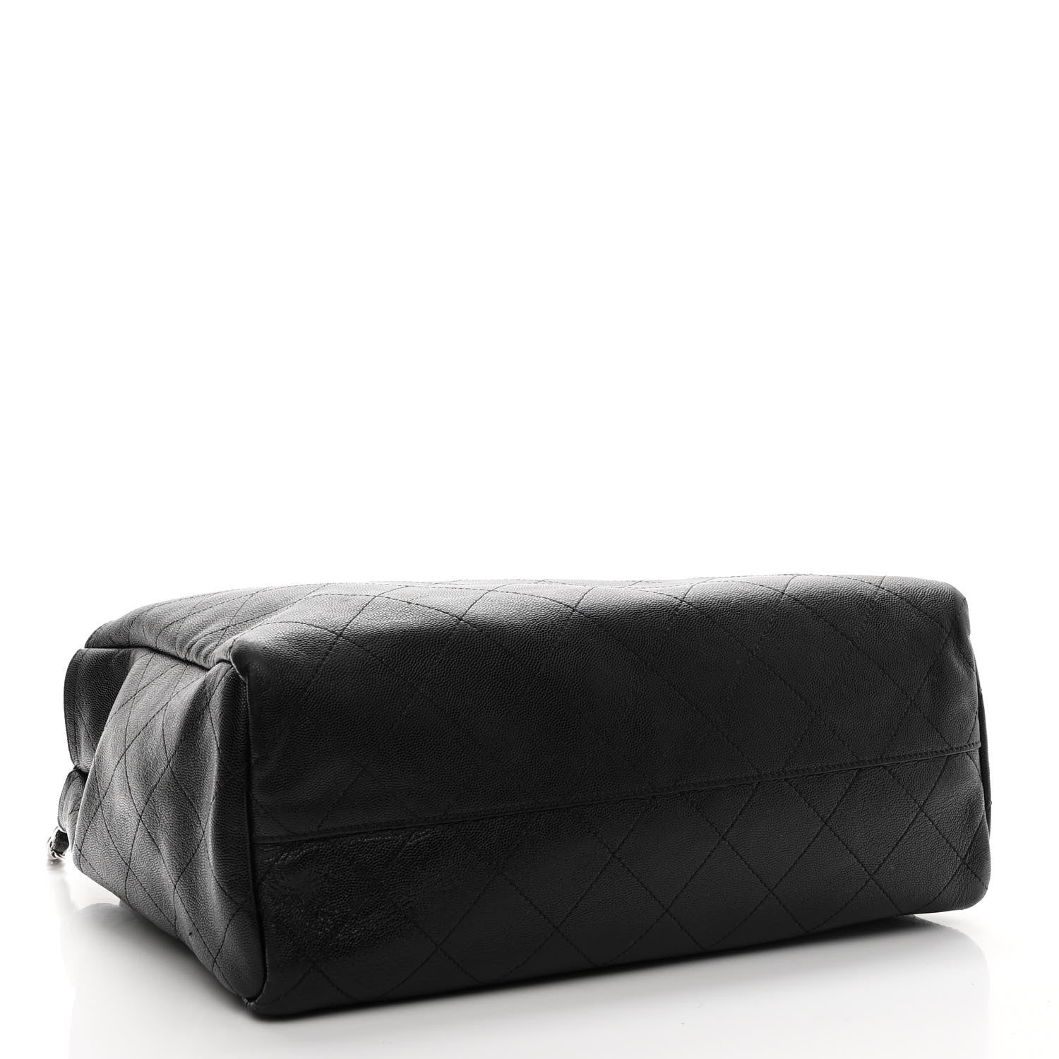 Chanel Caviar Stitched Large Shopping Tote Black 4 of 12