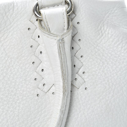 Bottega Veneta Cervo Deerskin Intrecciato Satchel White 19 of 24