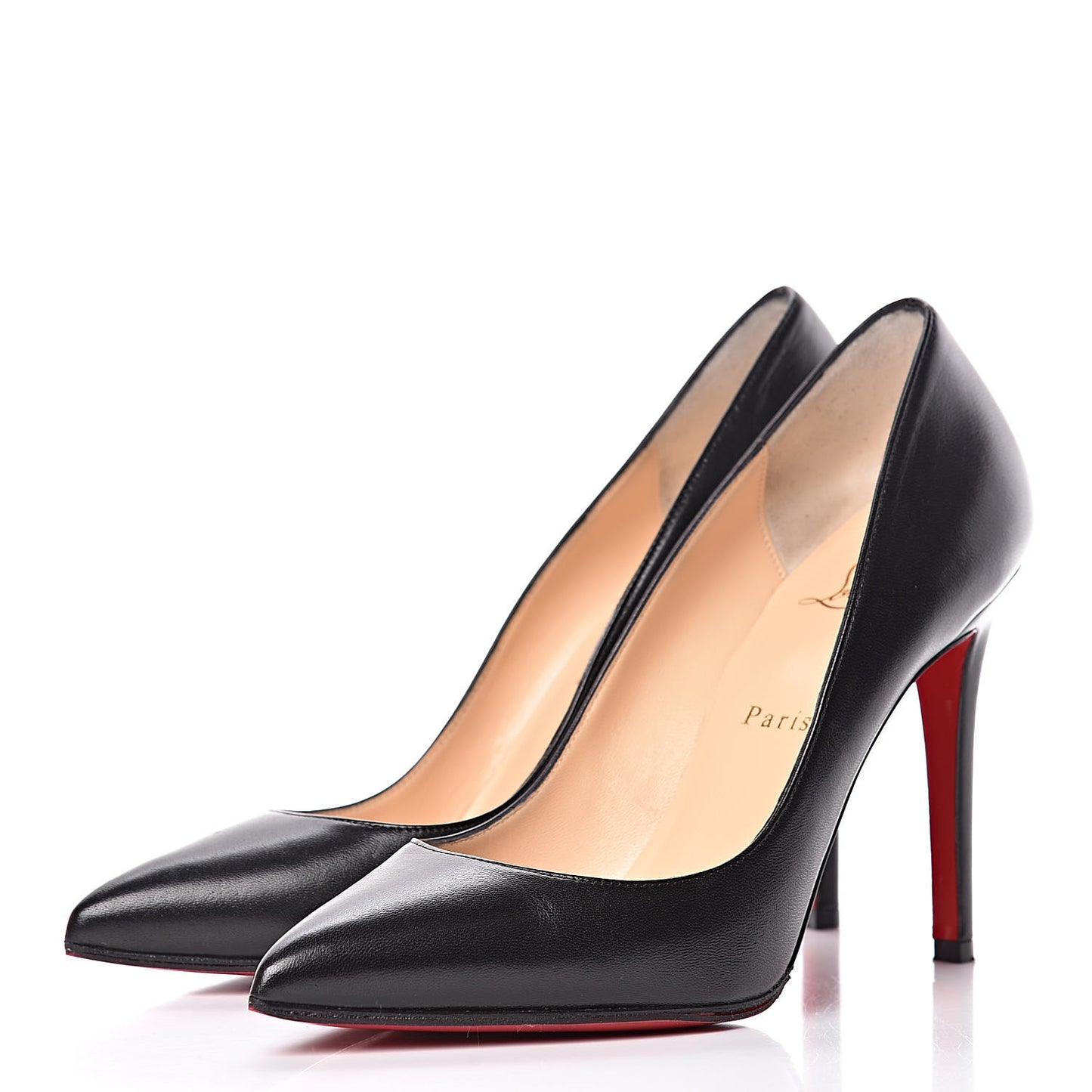 Shiny Nappa Pigalle 100 Pumps 39 Black