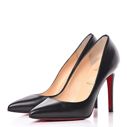 Christian Louboutin Shiny Nappa Pigalle 100 Pumps 39 Black 3 of 15