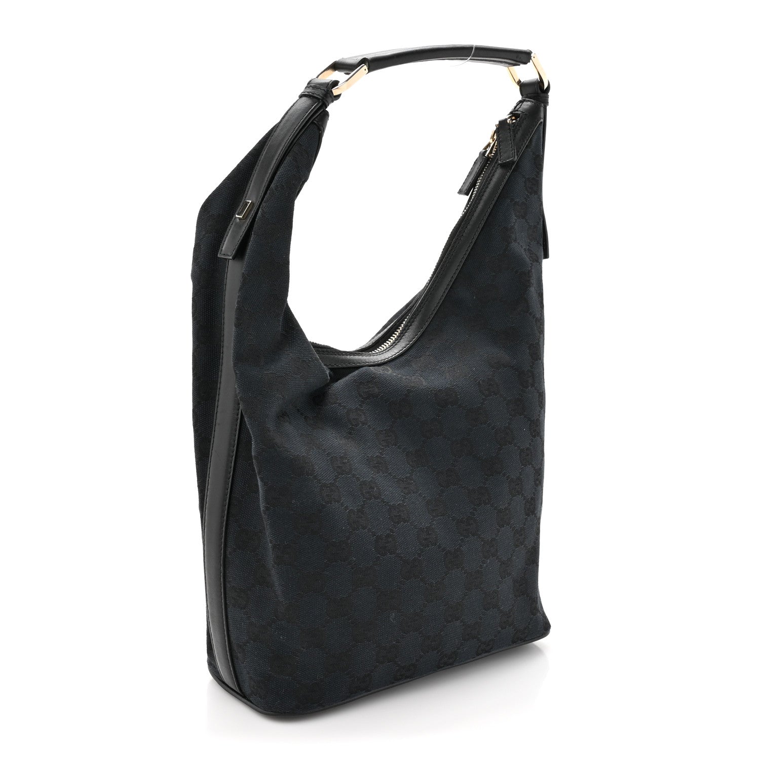 Gucci Monogram Hobo Black 3 of 13