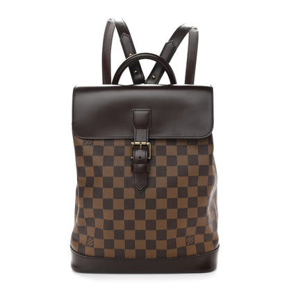 Louis Vuitton Damier Ebene Soho Backpack 1 of 14