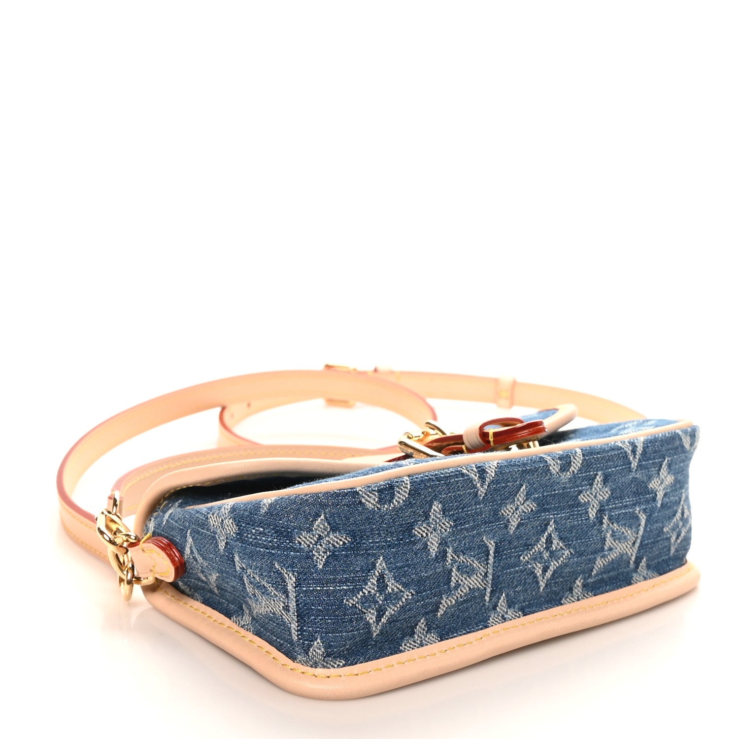 Louis Vuitton Monogram Denim Nano Diane Blue 4 of 9