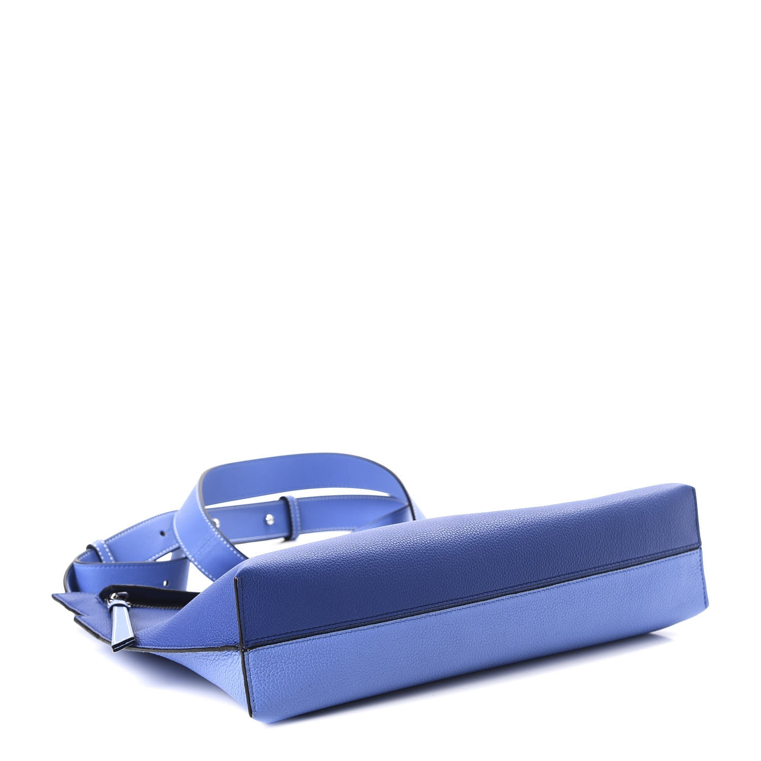 Loewe Calfskin T Pouch Bag Blue 4 of 9