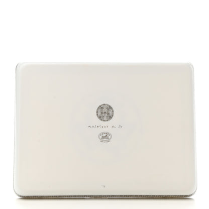 Hermes Porcelain Mosaique Au 24 Sushi Plate Platine 2 of 6