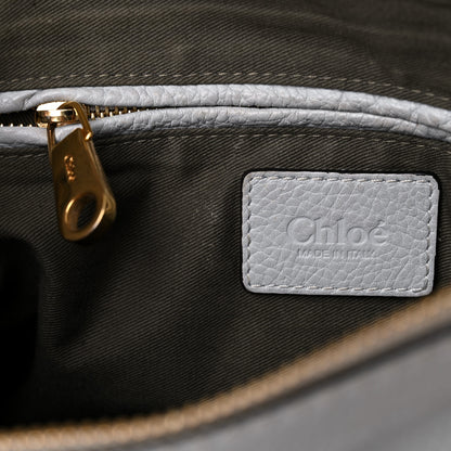Chloe Calfskin Small Marcie Satchel Airy Grey 11 of 26