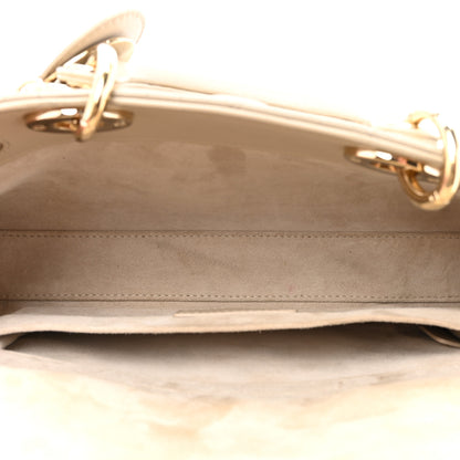 Christian Dior Lambskin Cannage Medium Lady D-Joy Hazelnut 5 of 15