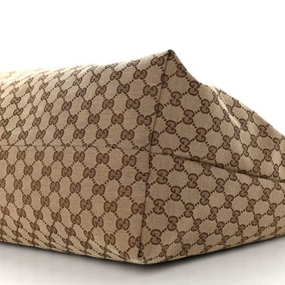 Gucci GG Monogram Patent Oliver Pug Tote Yellow Beige 10 of 12