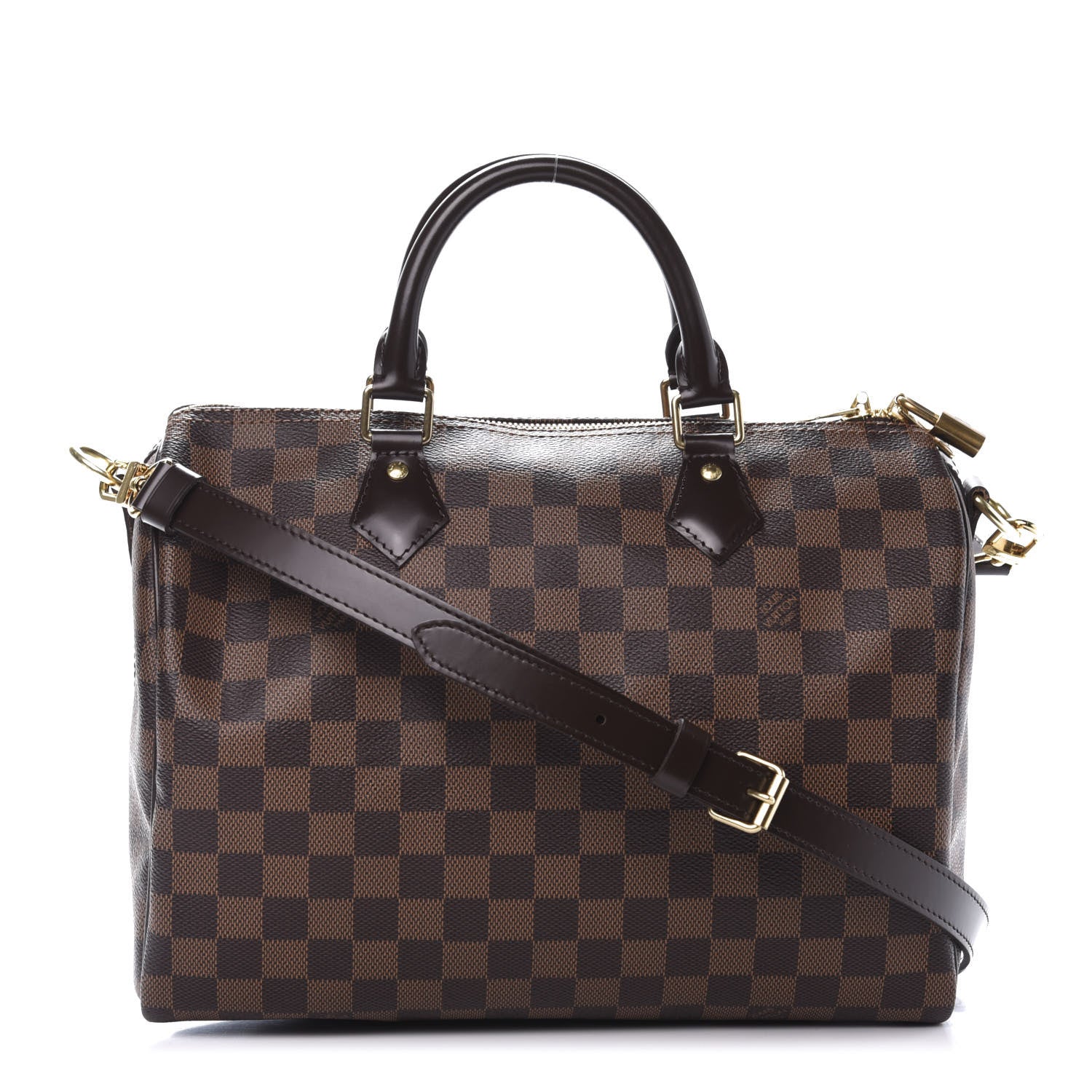 Louis Vuitton Damier Ebene Speedy Bandouliere 30 1 of 9