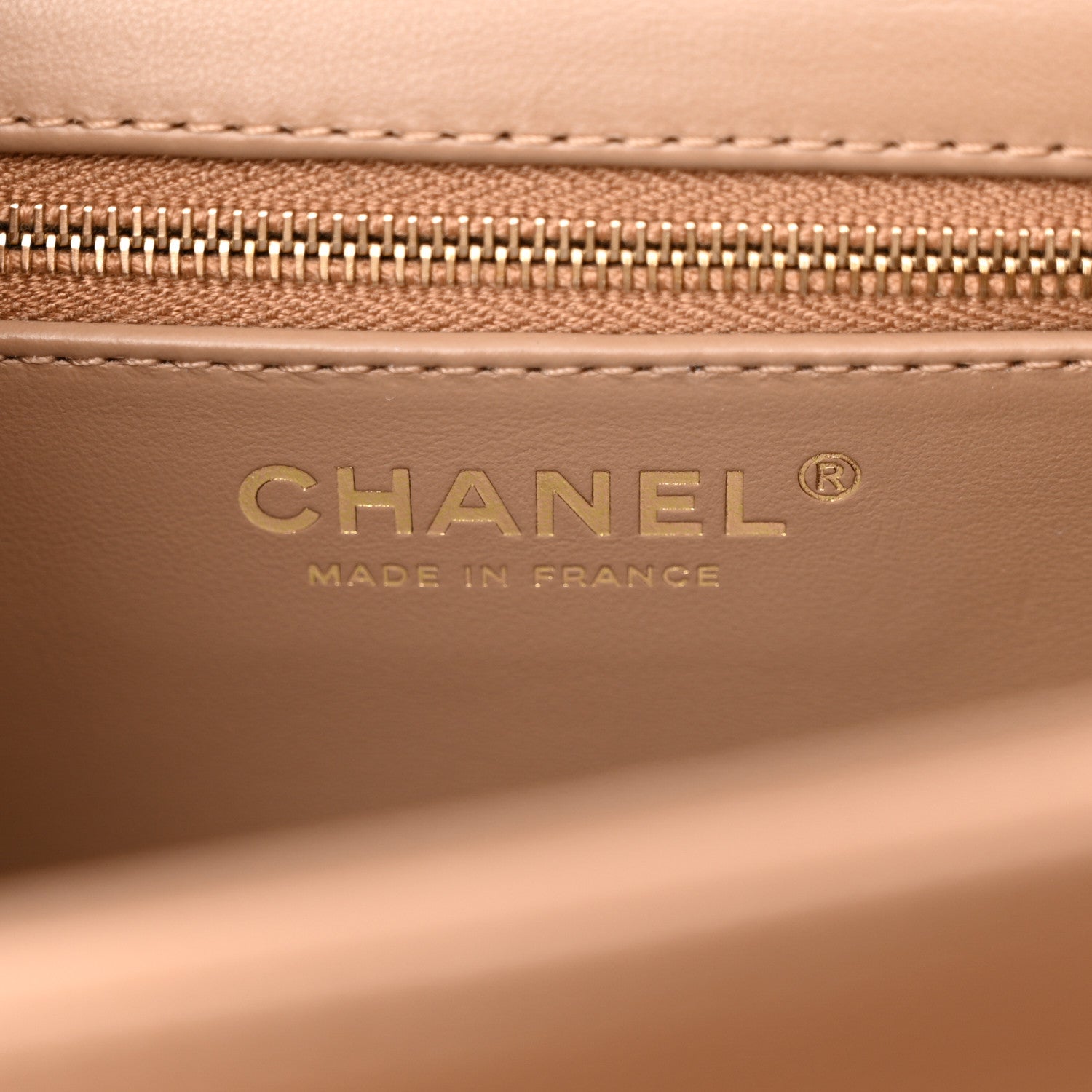 Chanel Caviar Quilted Medium Business Affinity Flap Beige 5 of 10