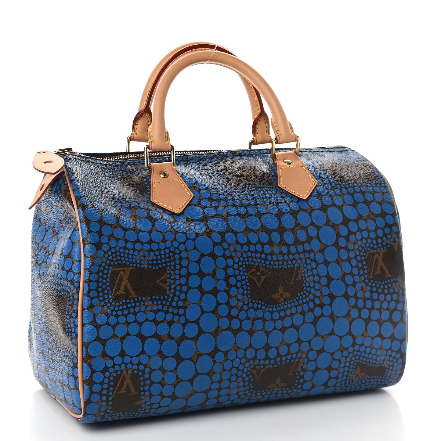 Monogram Kusama Town Speedy 30 Blue