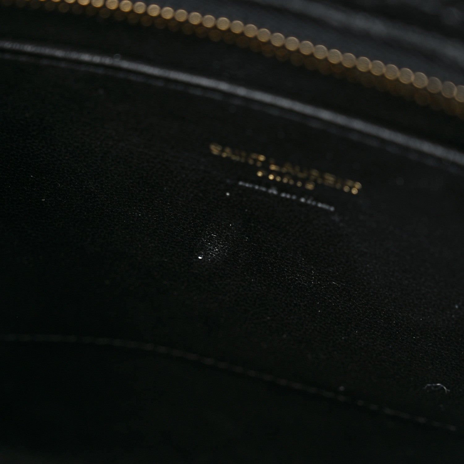 Saint Laurent Python Calfskin Embossed Monogram Baby Cabas Black 11 of 12