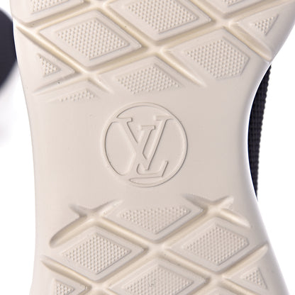 Louis Vuitton Stretch Fabric LV Black Heart Sock Sneaker 38 Black 7 of 11
