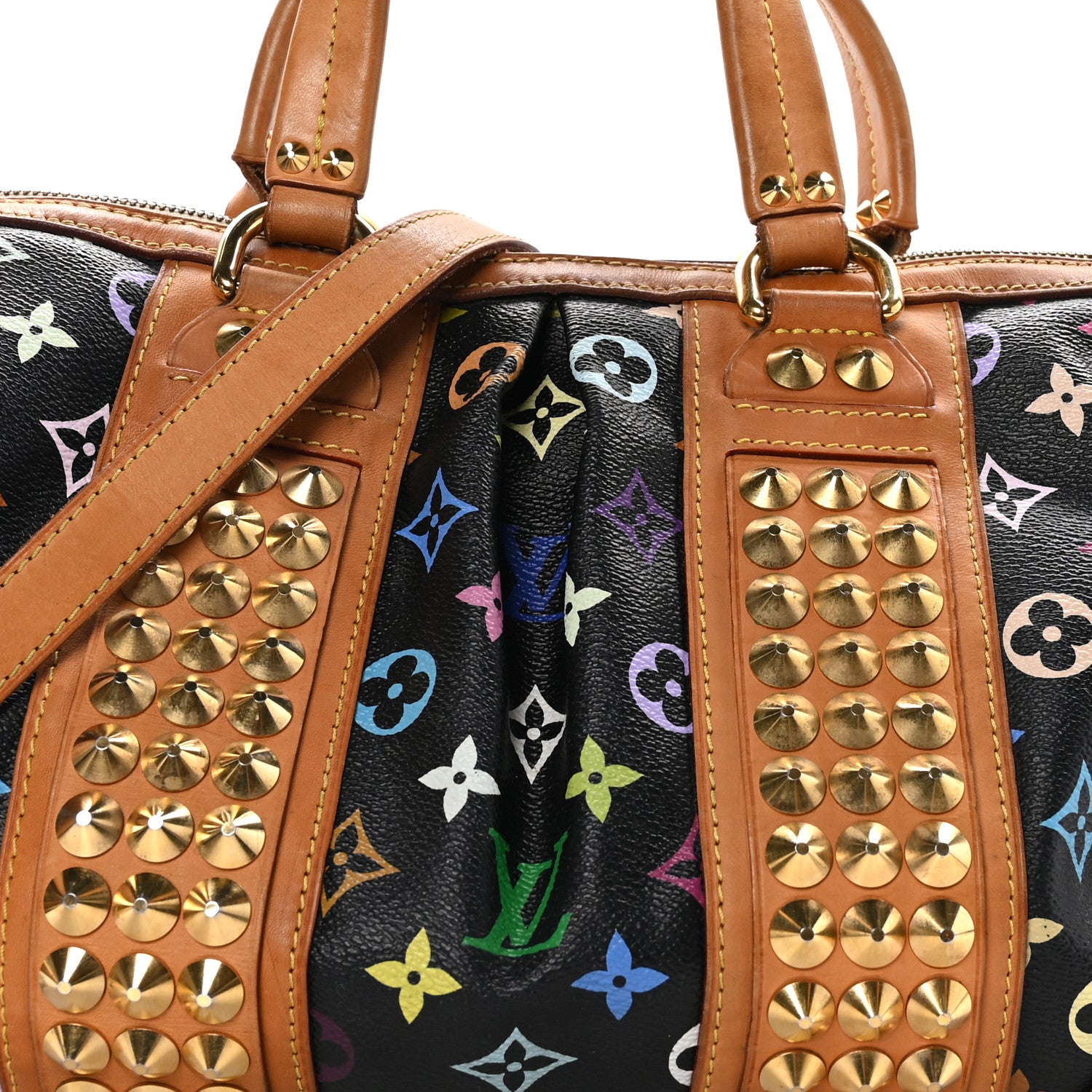 Louis Vuitton Monogram Multicolor Courtney MM Black 7 of 14
