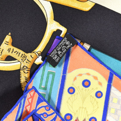 Hermes Silk Concours D'Etriers Scarf 90 5 of 5