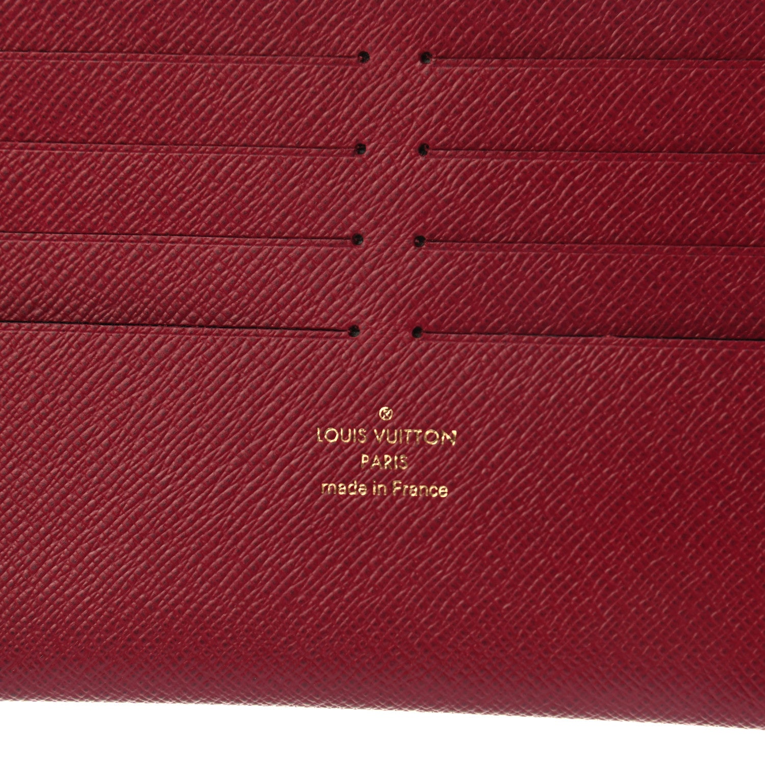 Louis Vuitton Calfskin Felicie Card Holder Insert Fuchsia 6 of 6