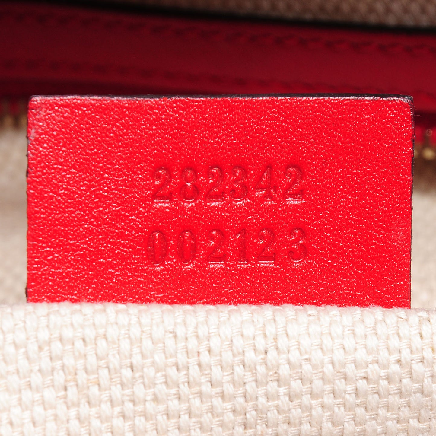 Monogram Medium Valentine Top Handle Bag Red