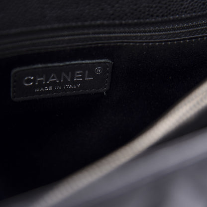 Chanel Caviar Quilted Grand Shopping Tote GST Black 9 of 11