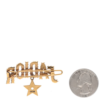 Christian Dior Crystal J'Adior Star Barrette 2 of 4