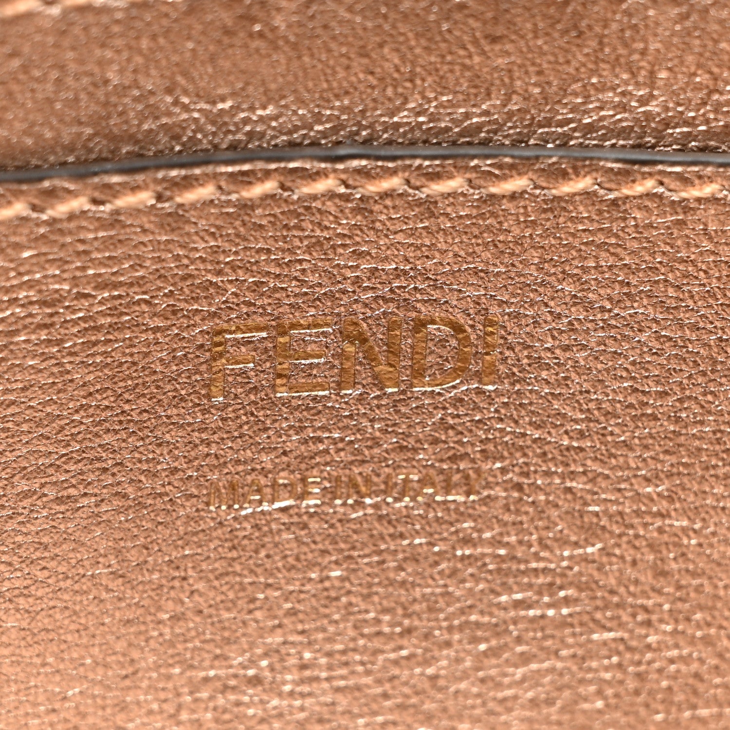 Fendi Satin Paillettes Catalan Mirror Mini Baguette 1997 Antico Rame 6 of 11