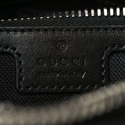 Gucci Soft GG Supreme Monogram Web Belt Bag Black Grey 6 of 10