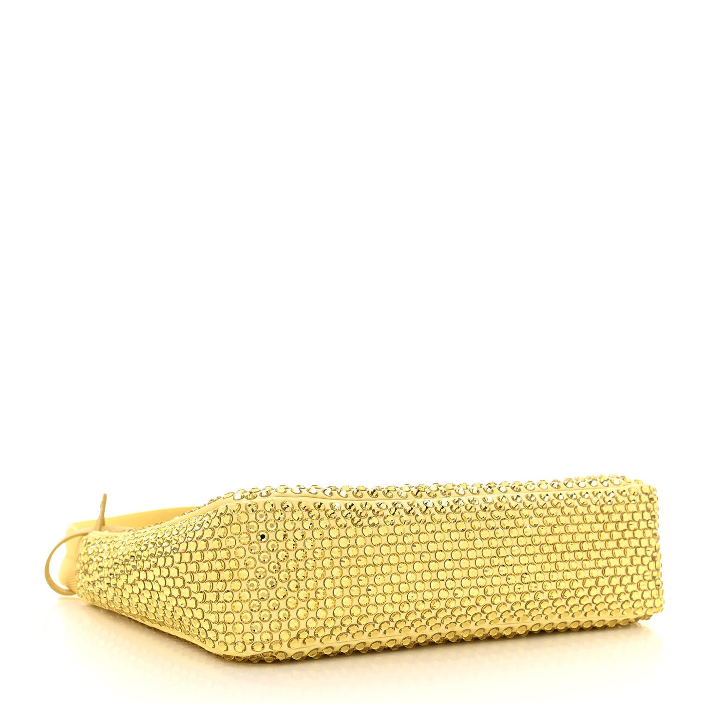 Satin Crystal Mini Re-Edition 2000 Bag Ananas