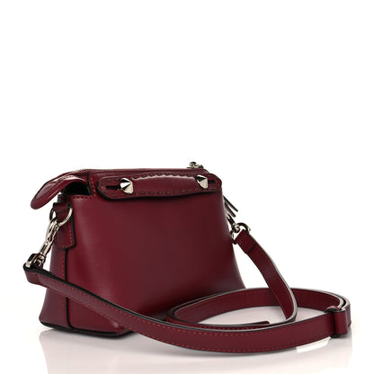 Fendi Vitello King Logo Embossed Mini By The Way Boston Bag Barolo 3 of 10