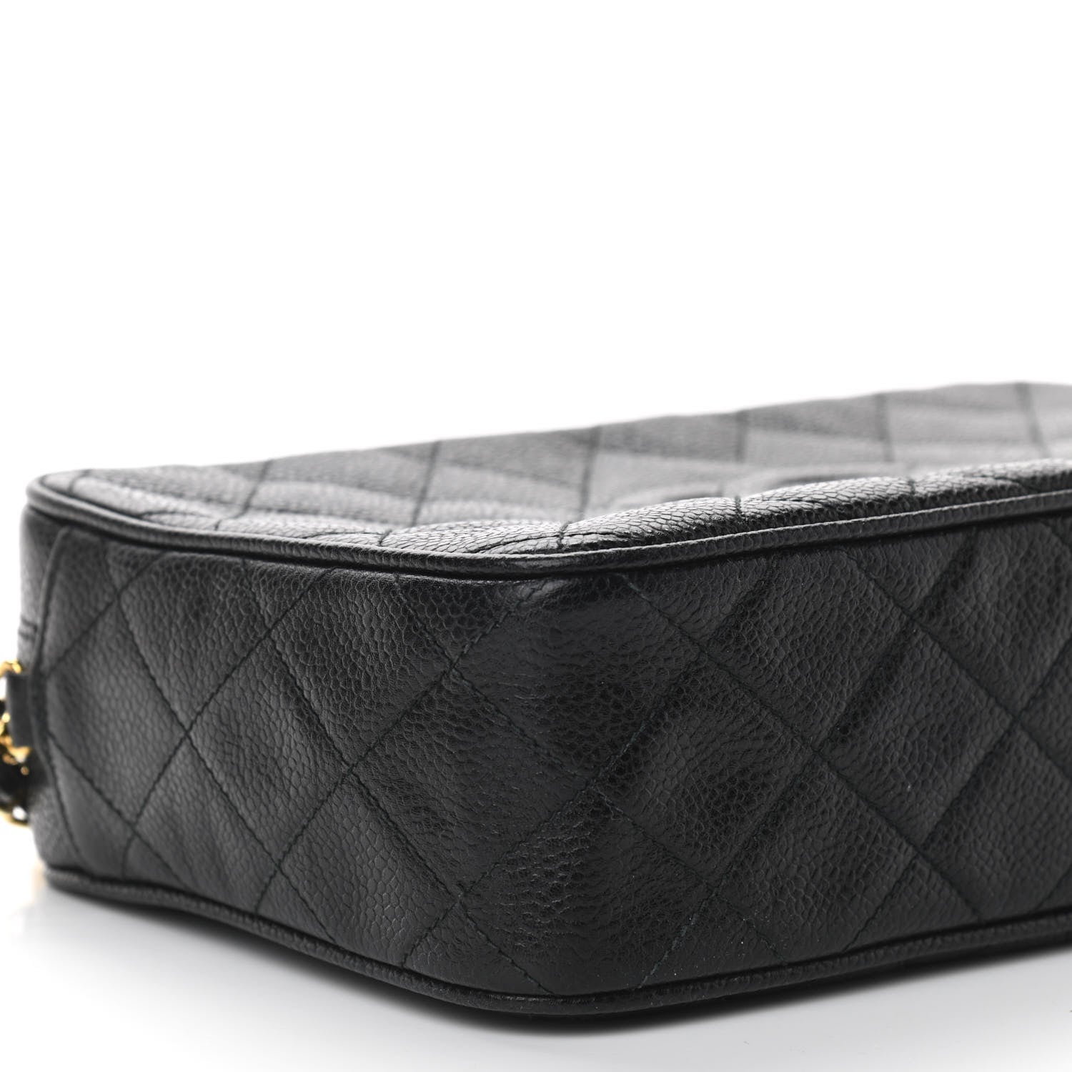 Chanel Caviar Quilted CC Camera Case Black 9 of 11