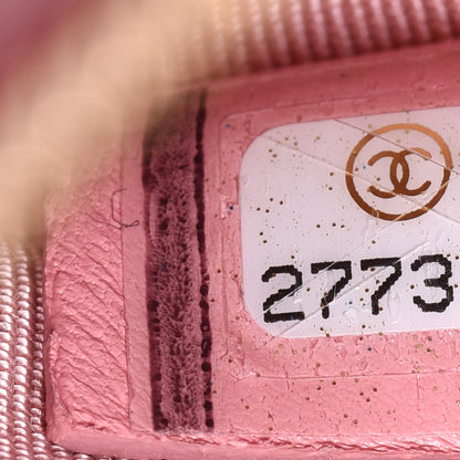 Chanel Lambskin Quilted Small Cosmetic Case Pink 8 of 9