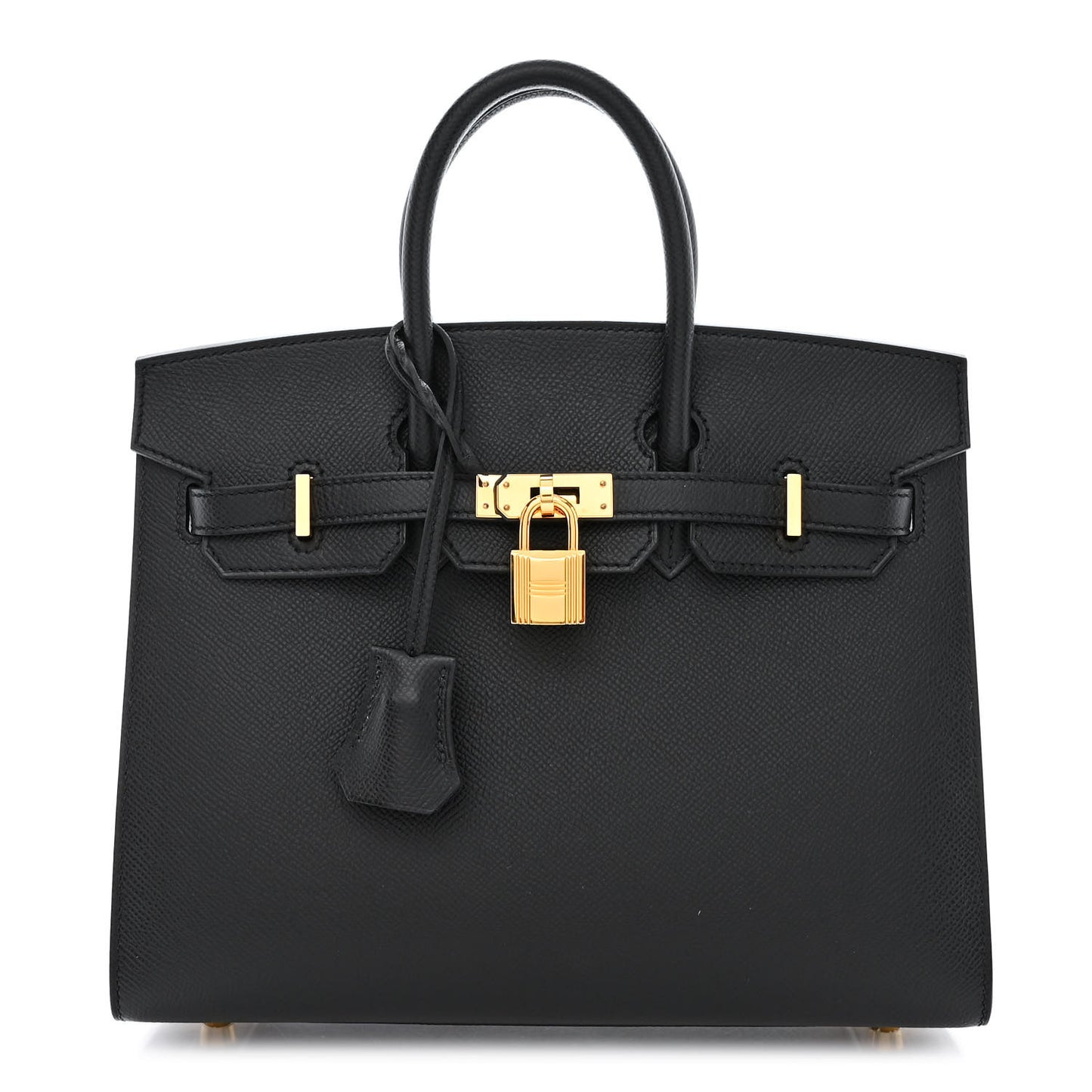 Epsom Birkin Sellier 25 Black