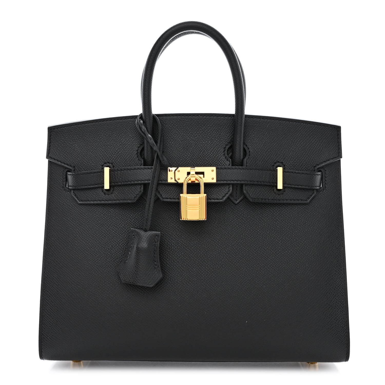 Hermes Epsom Birkin Sellier 25 Black 1 of 11
