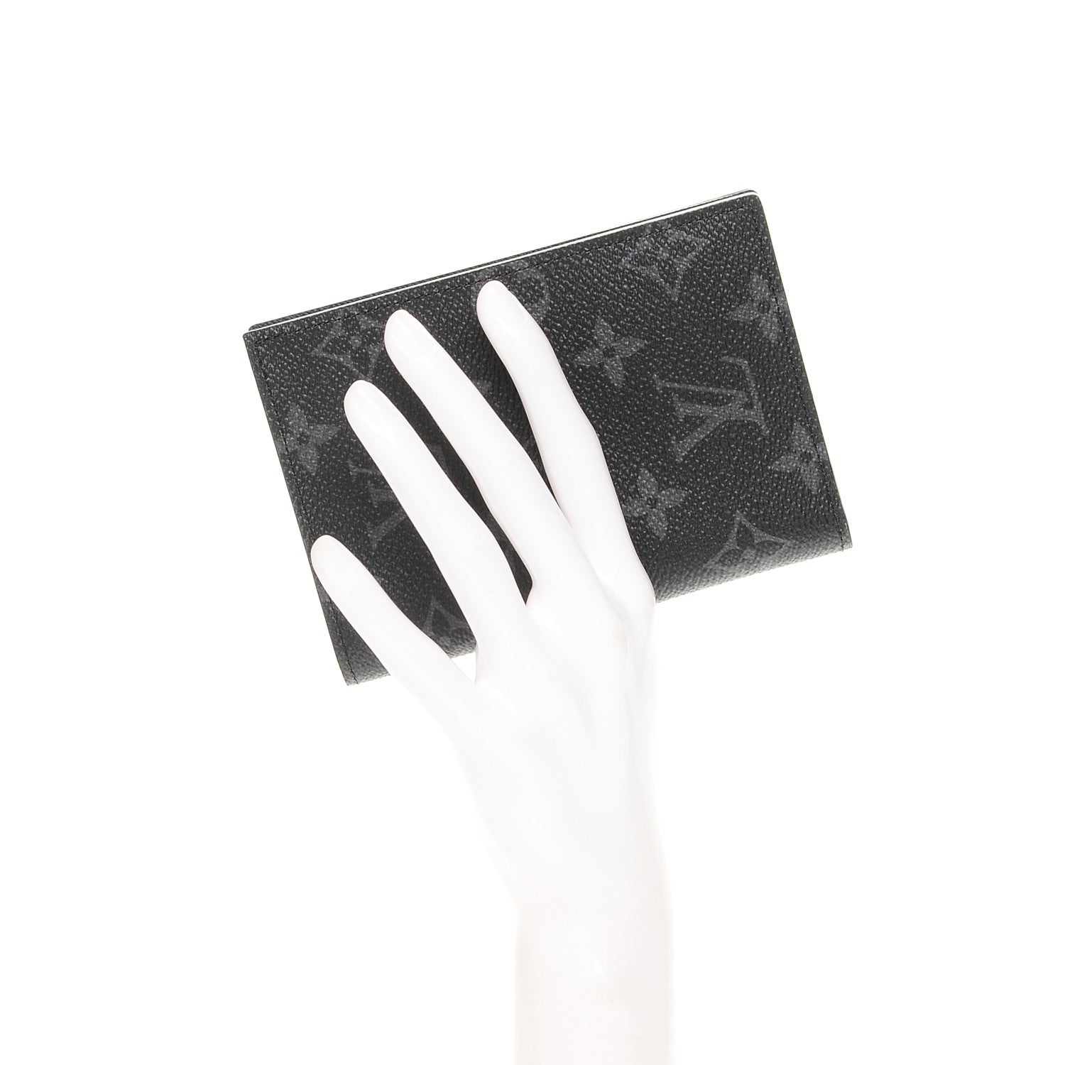 Louis Vuitton Monogram Eclipse Passport Cover 2 of 6