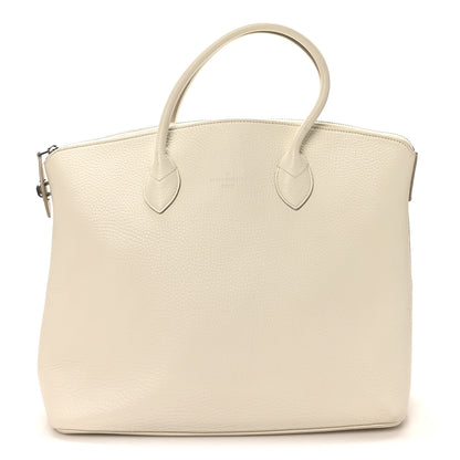 Louis Vuitton Veau Ecorce Haute Maroquinerie Lockit MM Ivory 1 of 9