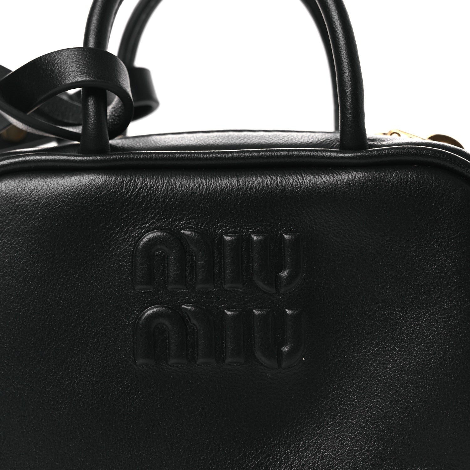 Miu Miu Nappa Micro Bag Black 8 of 10