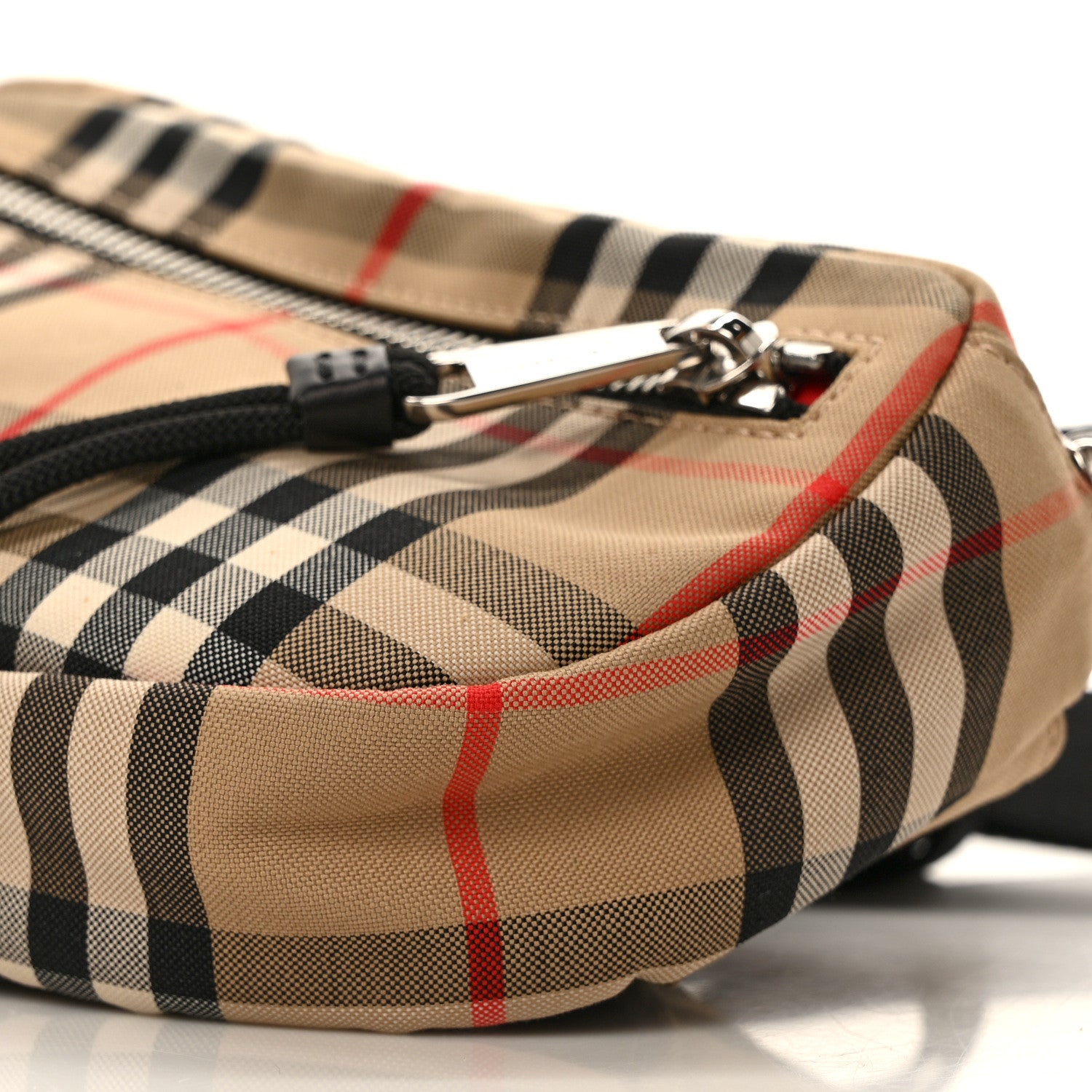 Burberry Nylon Vintage Check Small Cannon Bum Bag Archive Beige 10 of 10