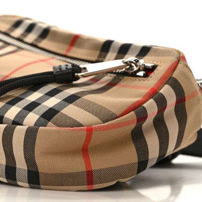 Burberry Nylon Vintage Check Small Cannon Bum Bag Archive Beige 10 of 10
