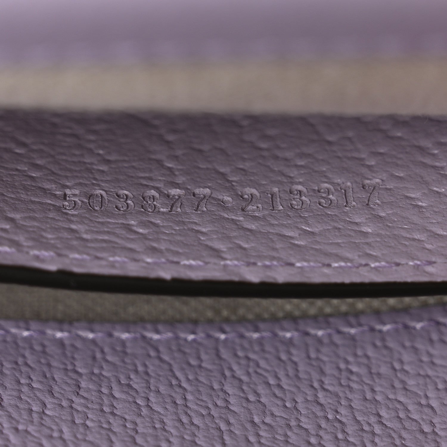 Gucci Monogram Jumbo GG Textured Dollar Calfskin Small Ophidia Chain Shoulder Bag Beige Lapis 7 of 11