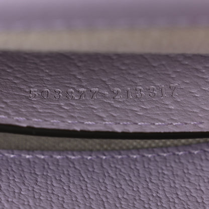 Gucci Monogram Jumbo GG Textured Dollar Calfskin Small Ophidia Chain Shoulder Bag Beige Lapis 7 of 11