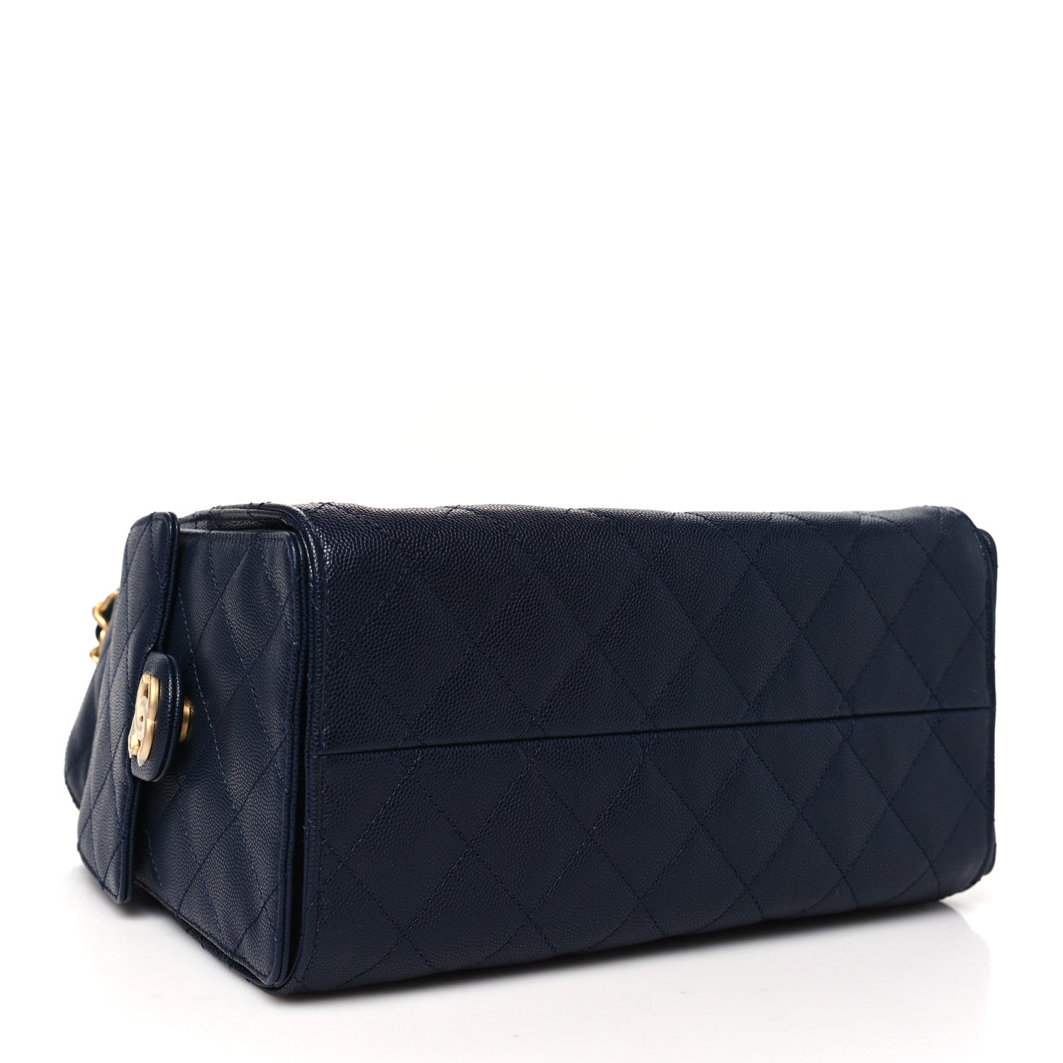 Chanel Caviar Quilted Small Chanel 25 Handbag Dark Navy 4 of 11