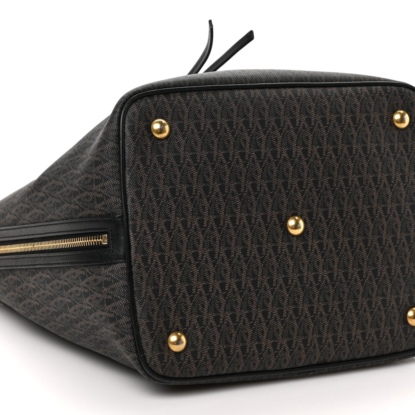 Toile Classic Monogram Emmanuelle Bucket Bag Black