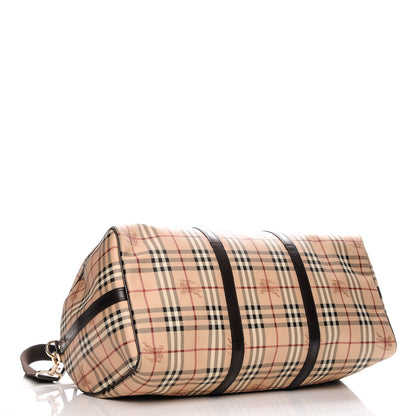 Burberry Haymarket Check Boston Holdall 60 Chocolate 4 of 6