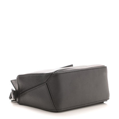 Loewe Calfskin Mini Puzzle Bag Black 4 of 7