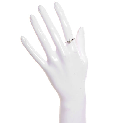 Tiffany Platinum .25 Carat Diamond Engagement Ring 6.25 2 of 6