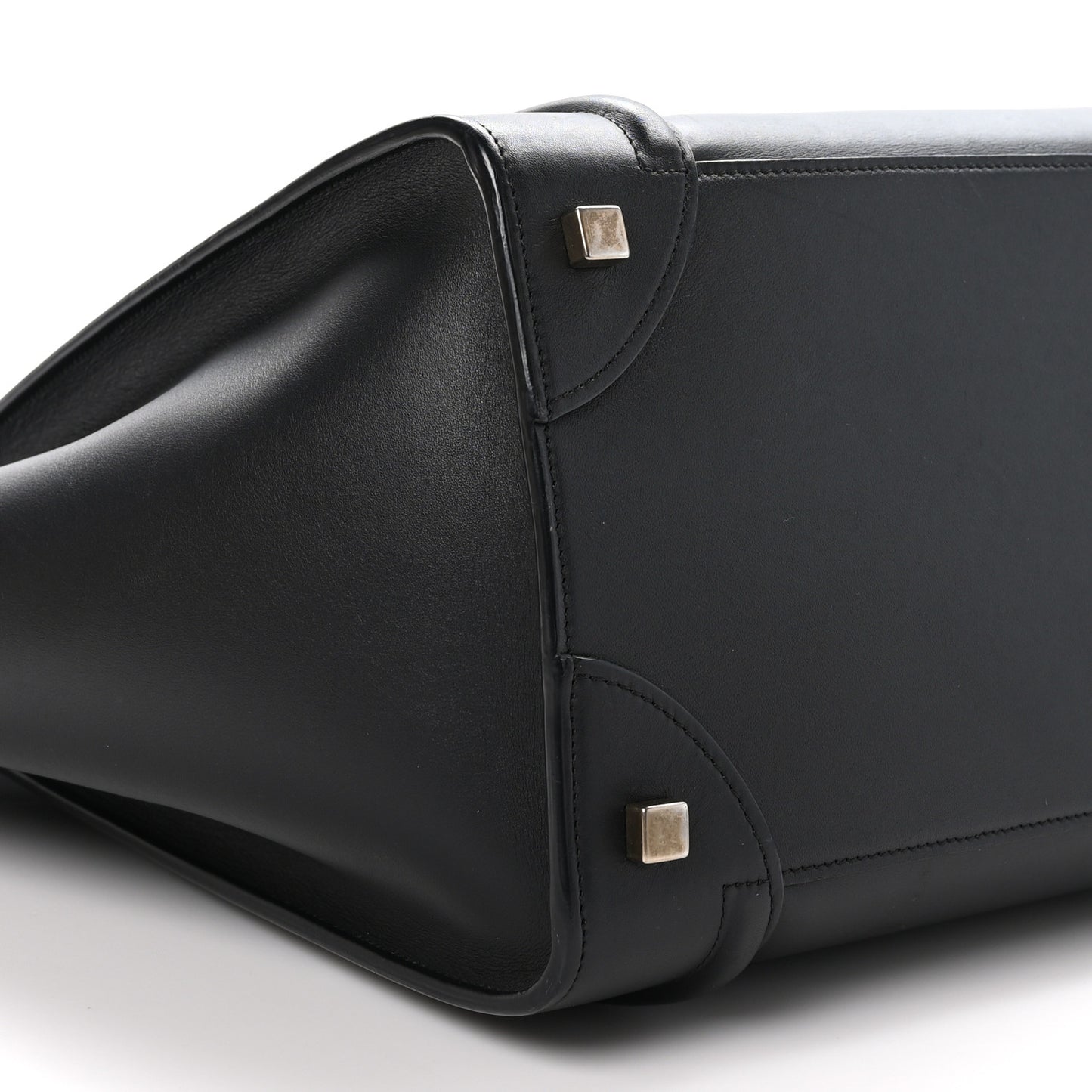 Smooth Calfskin Mini Luggage Black