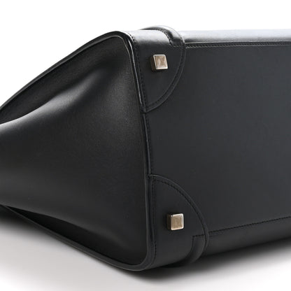 Celine Smooth Calfskin Mini Luggage Black 8 of 9