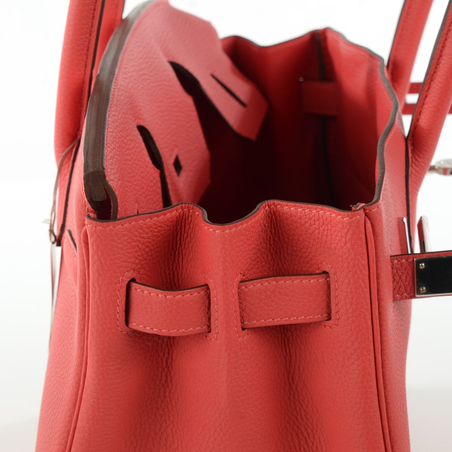 Togo Birkin 30 Rouge Pivoine