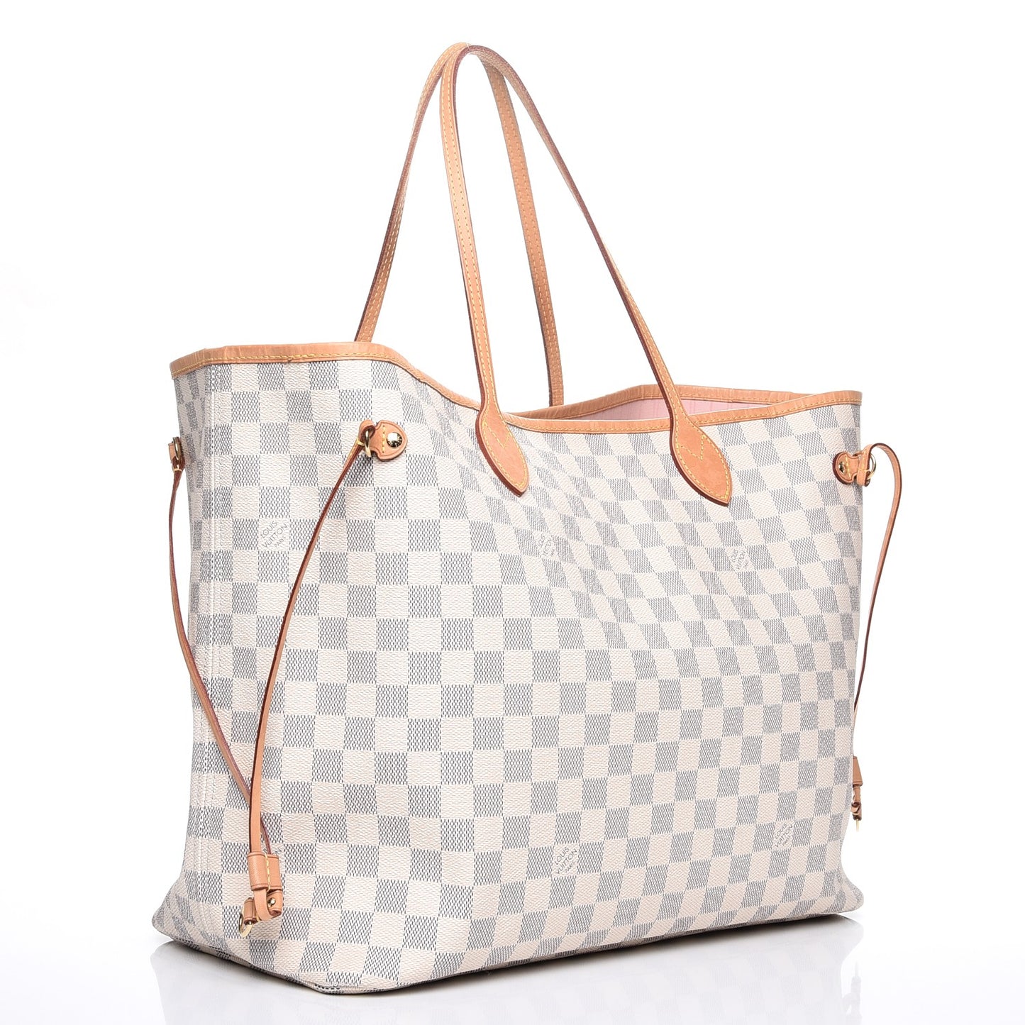 Damier Azur Neo Neverfull GM Rose Ballerine