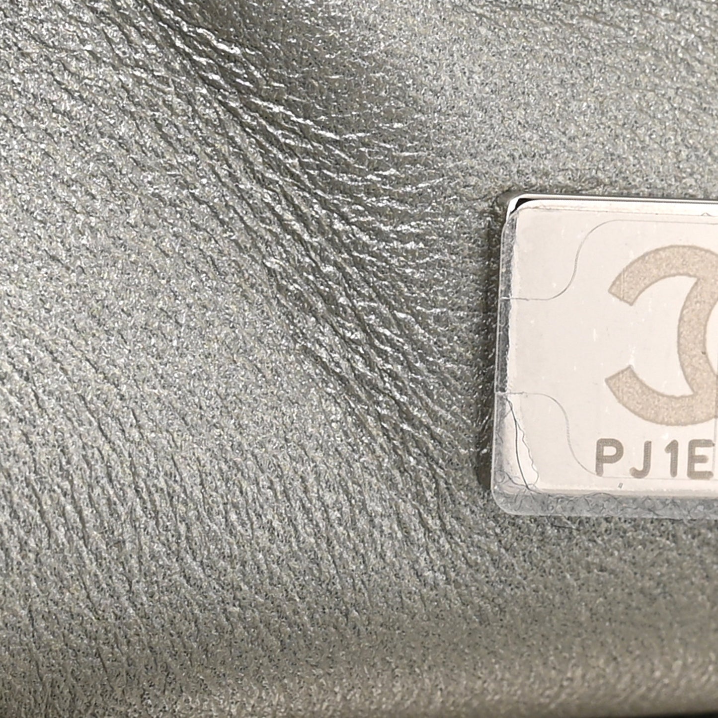 Sequin Mini Rectangular Flap Silver