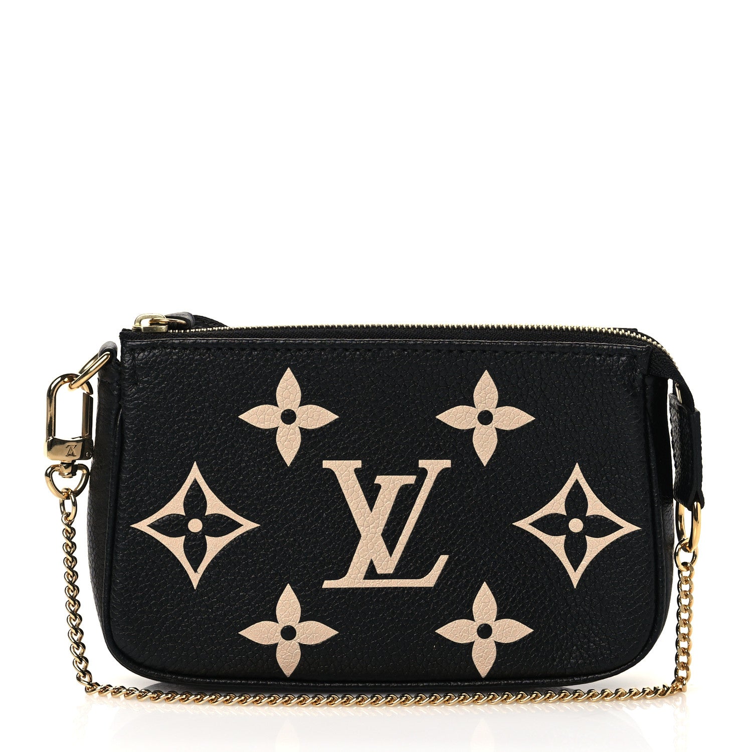 Louis Vuitton Empreinte Monogram Giant Mini Pochette Accessories Black 1 of 8