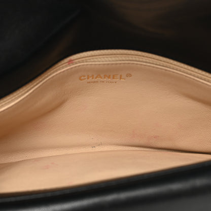Chanel Sheepskin Chain CC Subtle Flap Black 6 of 11